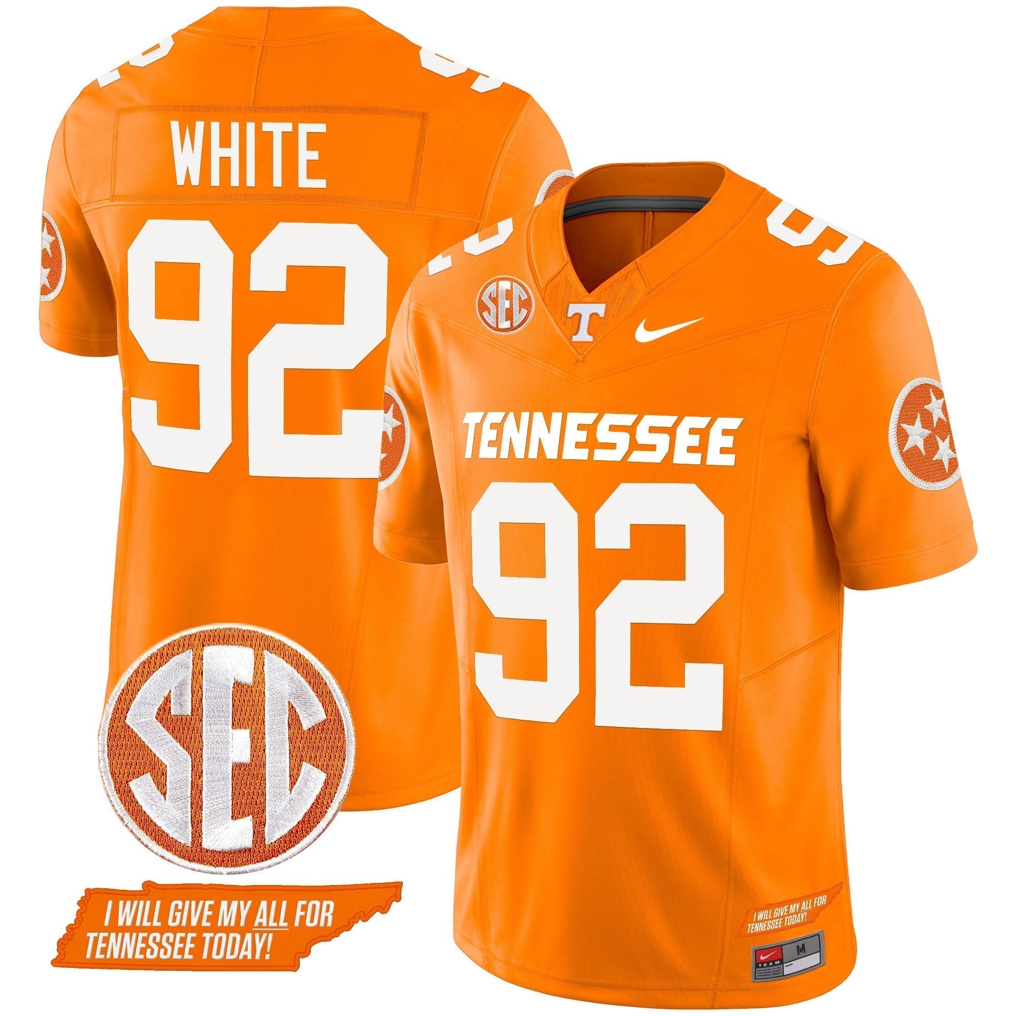 Men Tennessee Volunteers 2024 Vapor Limited Jersey V3 - All Stitched