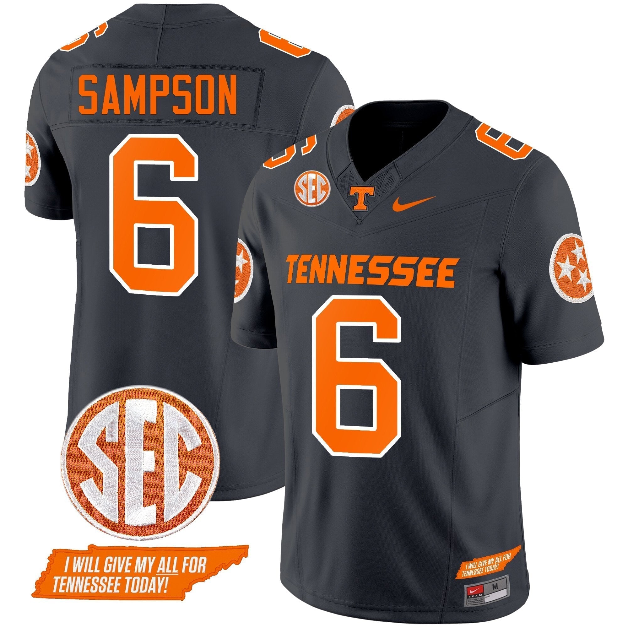 Men Tennessee Volunteers 2024 Vapor Limited Jersey V3 - All Stitched