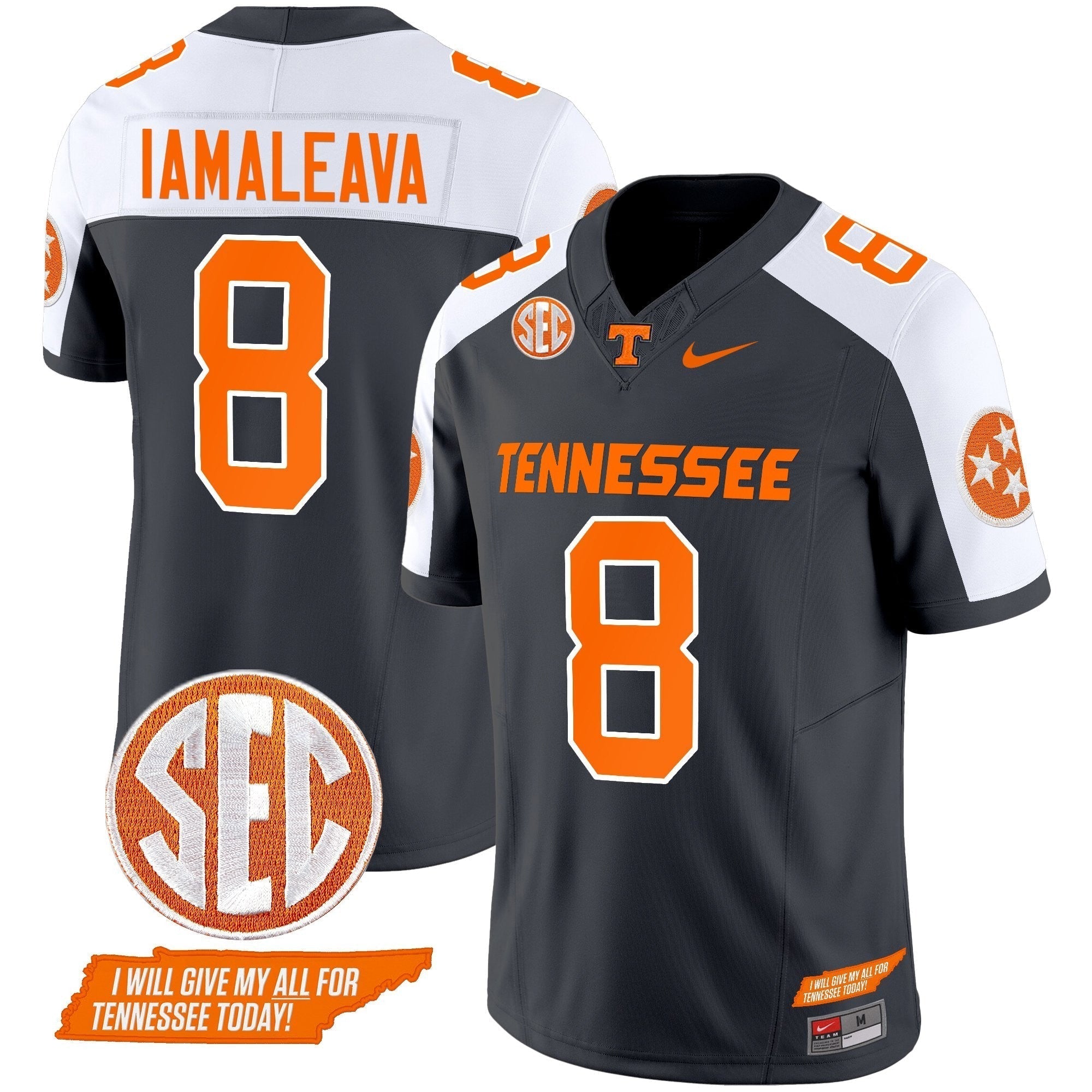 Men Tennessee Volunteers 2024 Vapor Limited Jersey V3 - All Stitched