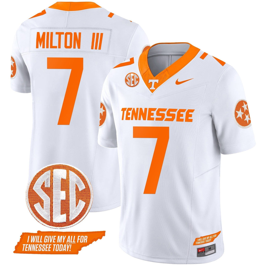 Men Tennessee Volunteers 2024 Vapor Limited Jersey V3 - All Stitched