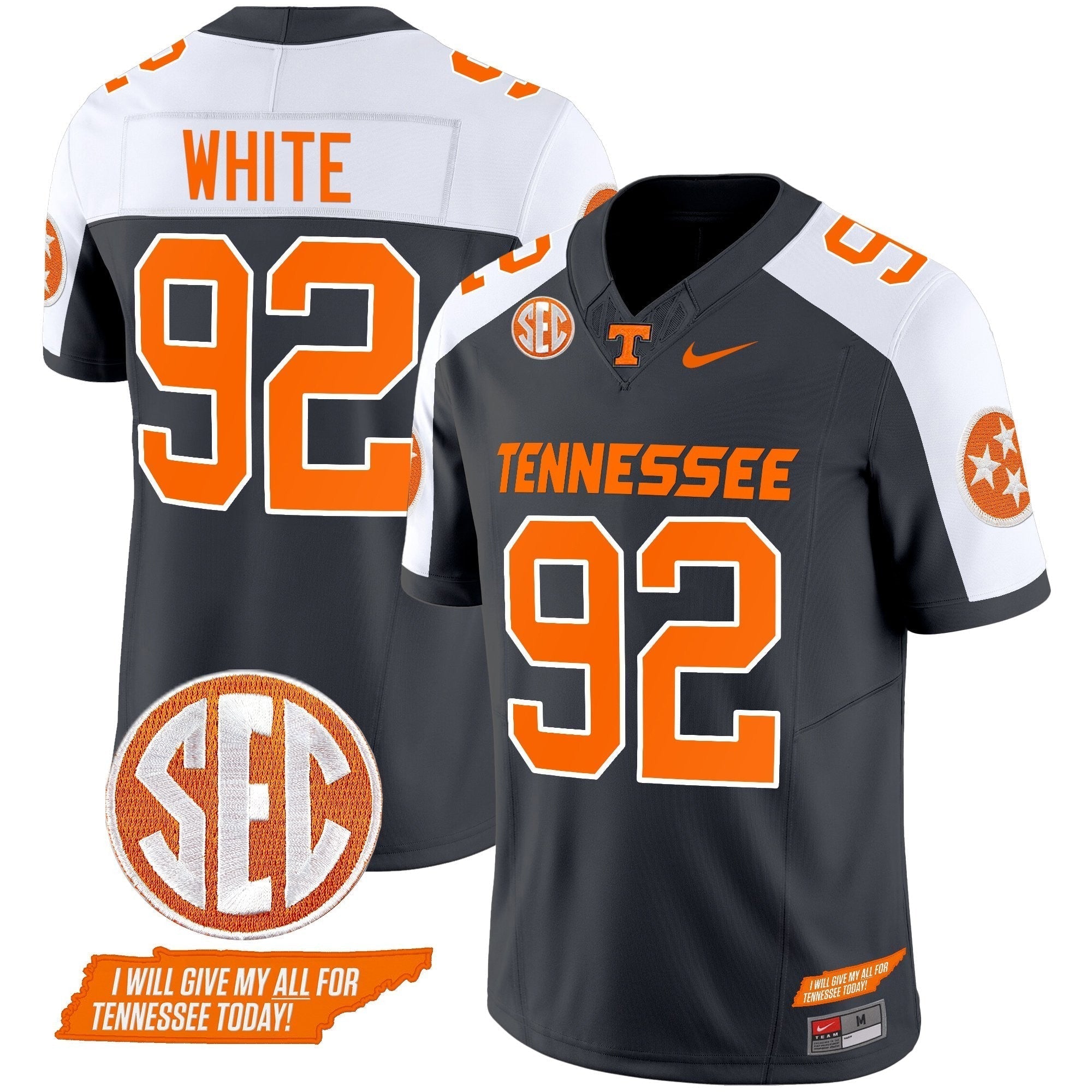Men Tennessee Volunteers 2024 Vapor Limited Jersey V3 - All Stitched