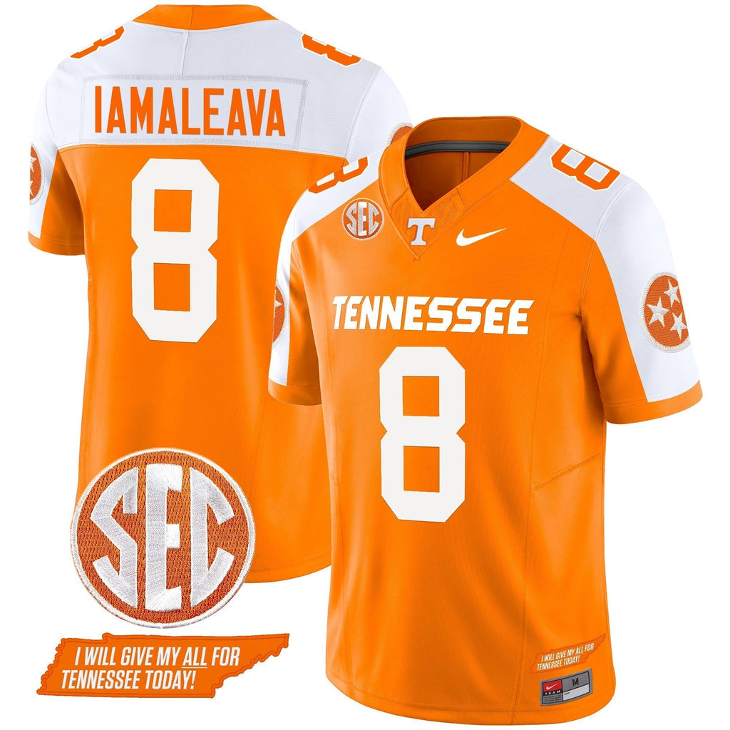 Men Tennessee Volunteers 2024 Checkerboard Vapor Limited Jersey V2 - All Stitched