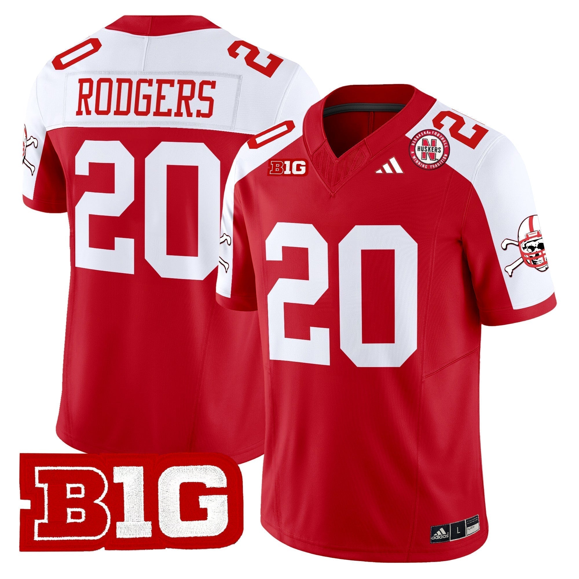 Men Nebraska Cornhuskers 2024 Vapor Limited Jersey V2 - All Stitched