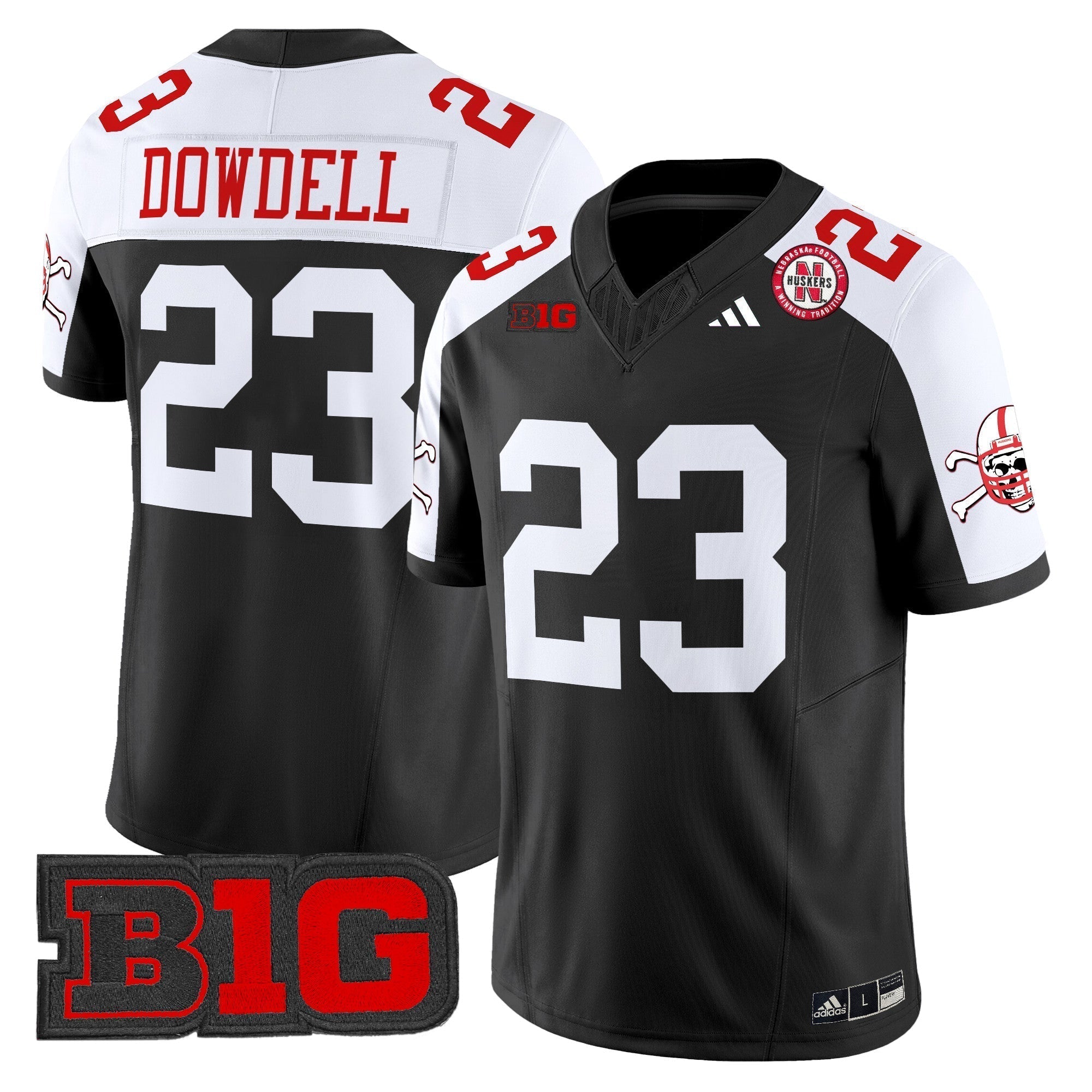 Men Nebraska Cornhuskers 2024 Vapor Limited Jersey V2 - All Stitched