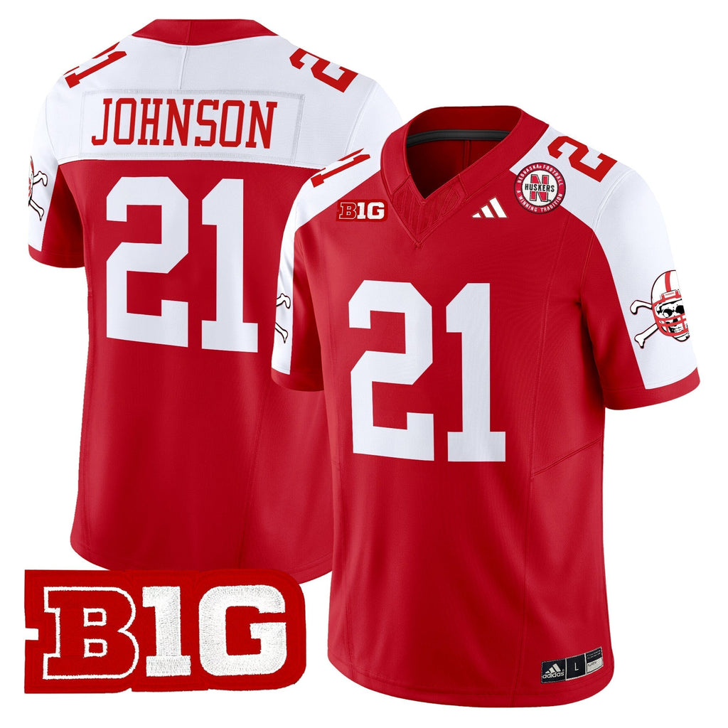 Men Nebraska Cornhuskers 2024 Vapor Limited Jersey V2 - All Stitched