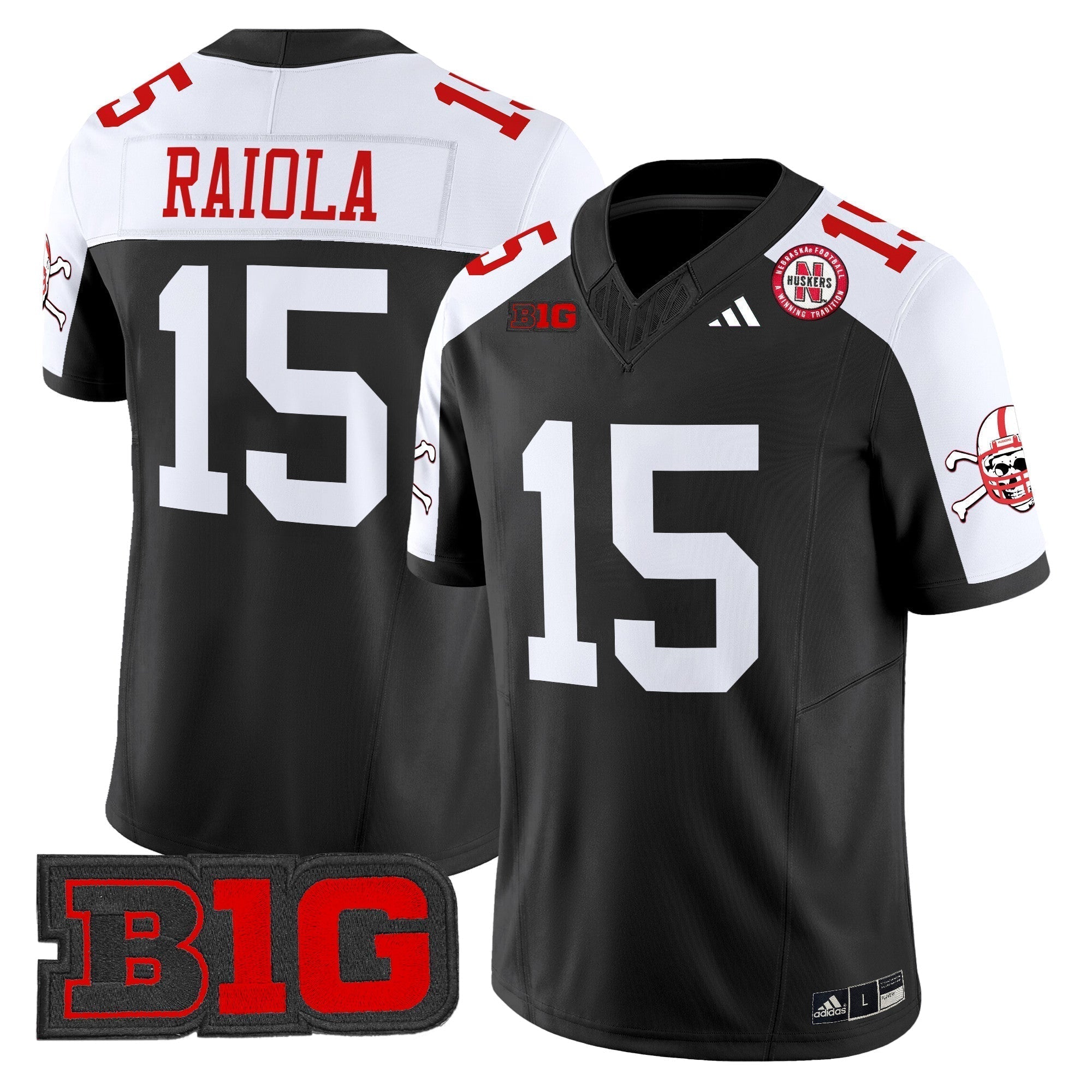 Men Nebraska Cornhuskers 2024 Vapor Limited Jersey V2 - All Stitched