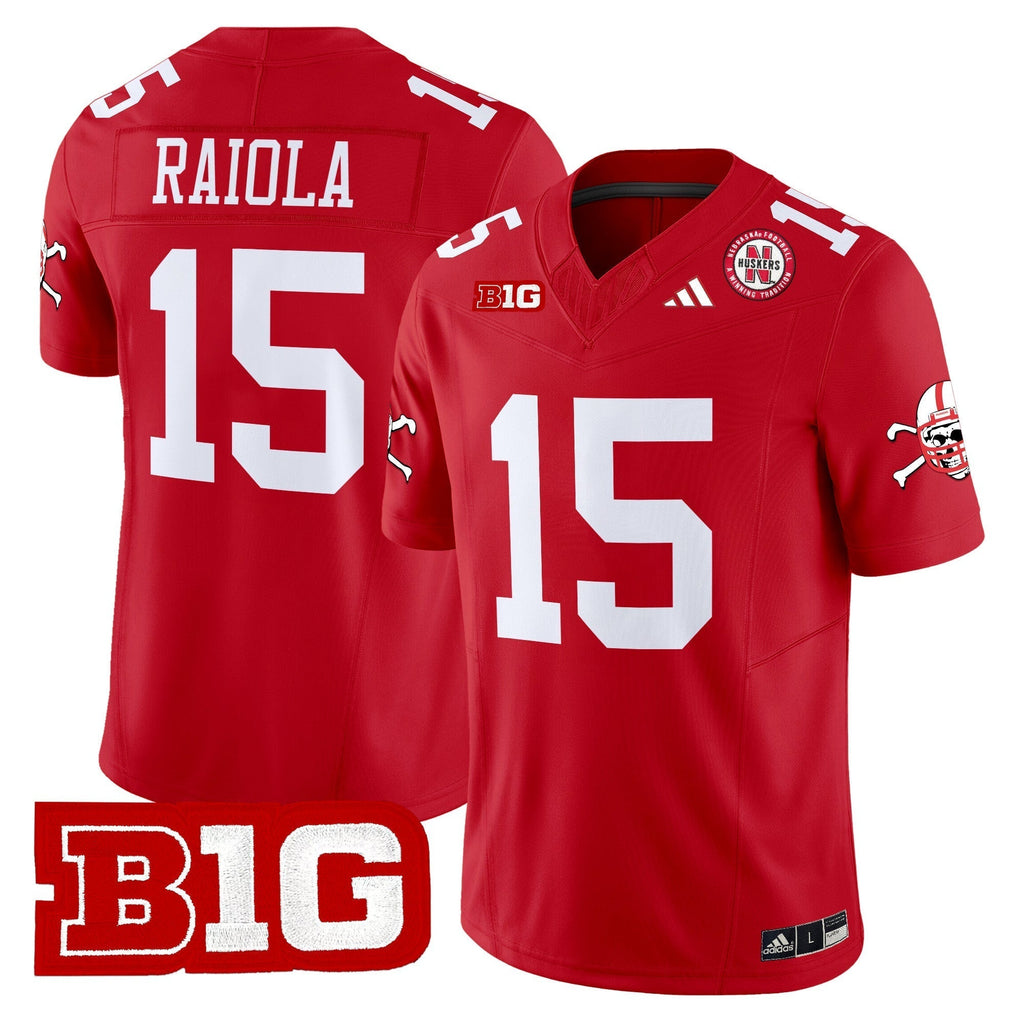 Men Nebraska Cornhuskers 2024 Vapor Limited Jersey V2 - All Stitched