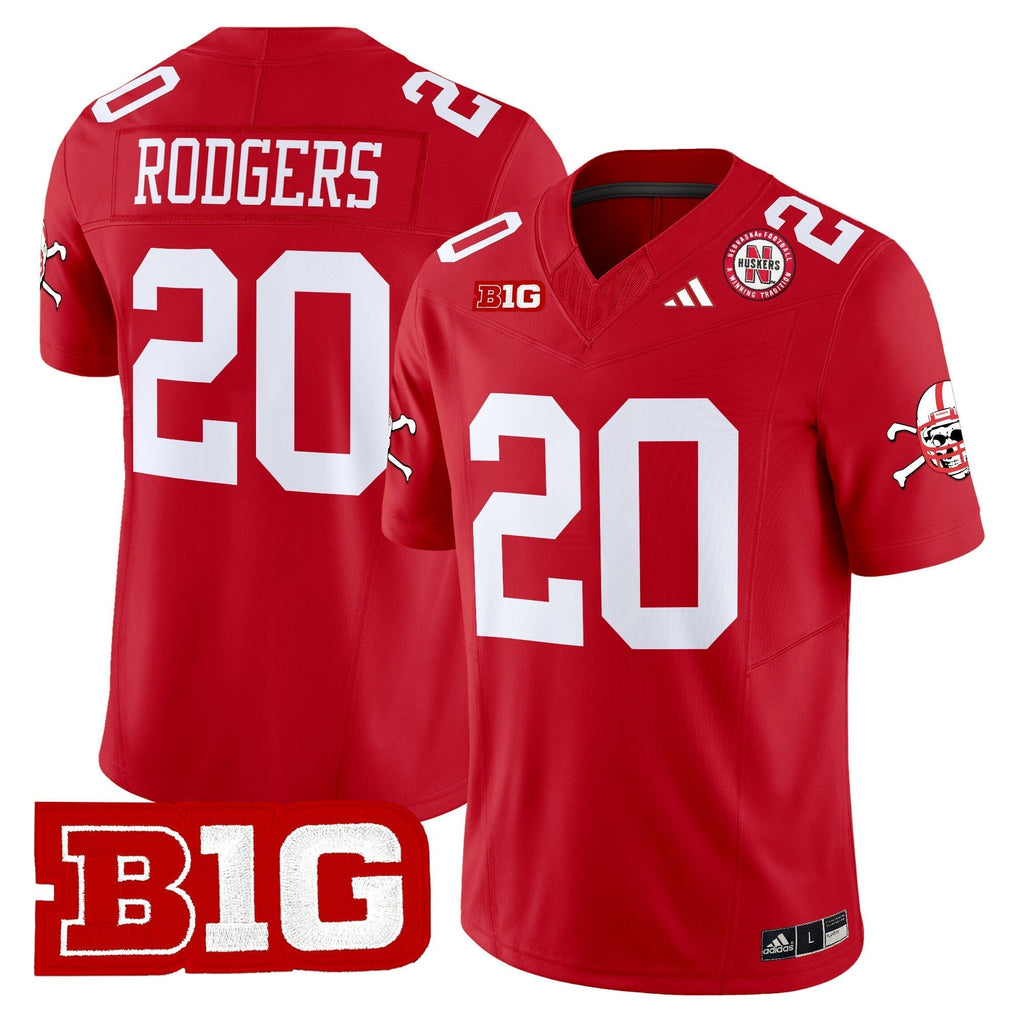 Men Nebraska Cornhuskers 2024 Vapor Limited Jersey V2 - All Stitched