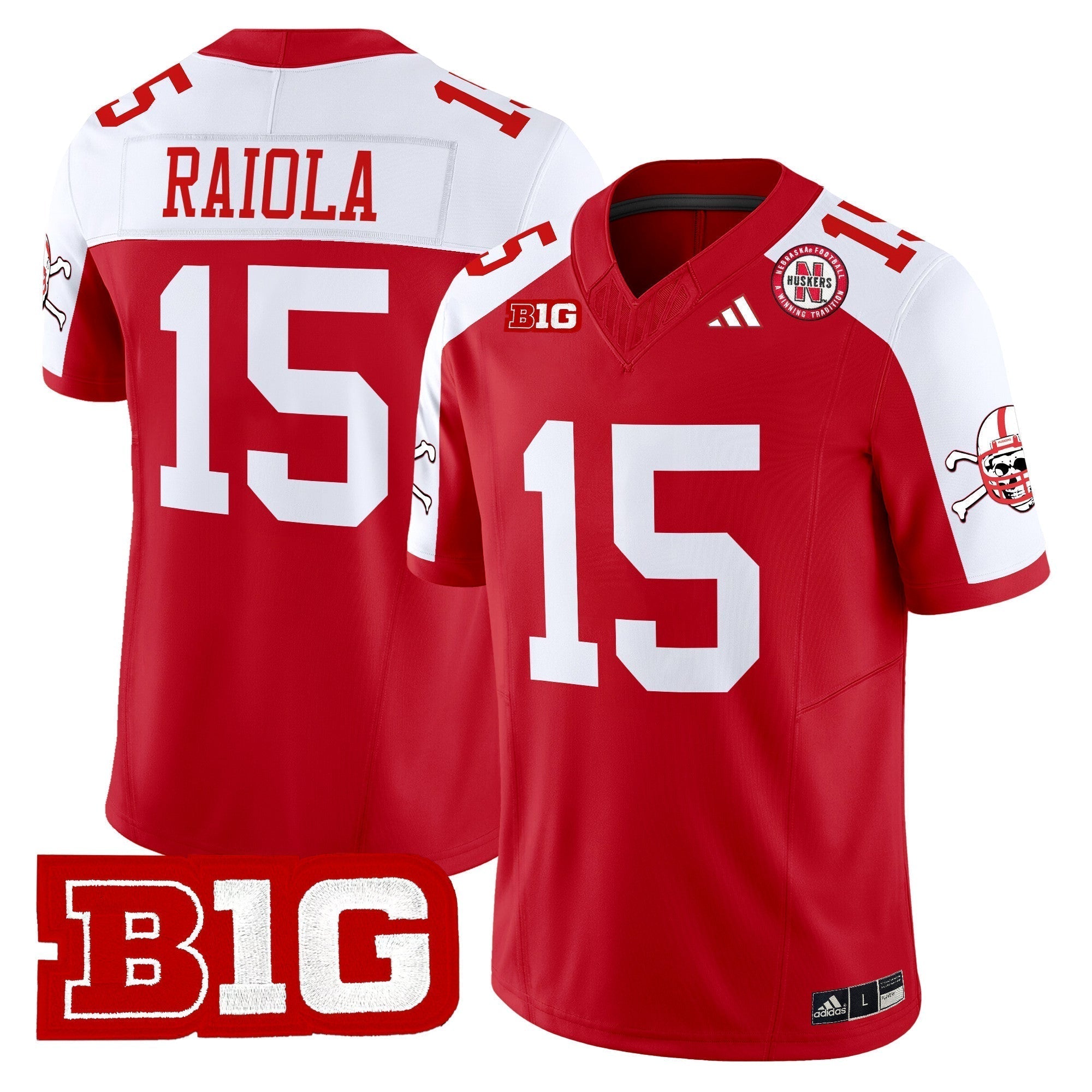 Men Nebraska Cornhuskers 2024 Vapor Limited Jersey V2 - All Stitched