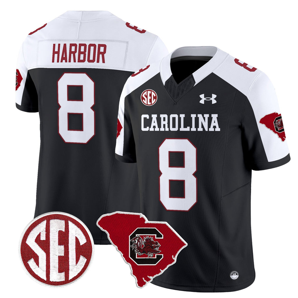 Men South Carolina Gamecocks 1980 Throwback Home Patch Vapor Limited Jersey - All Stitched