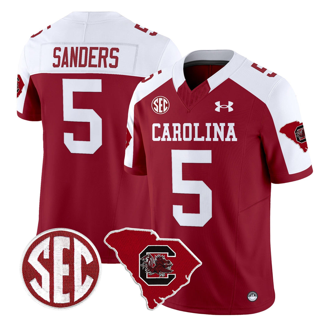 Men South Carolina Gamecocks 1980 Throwback Home Patch Vapor Limited Jersey - All Stitched