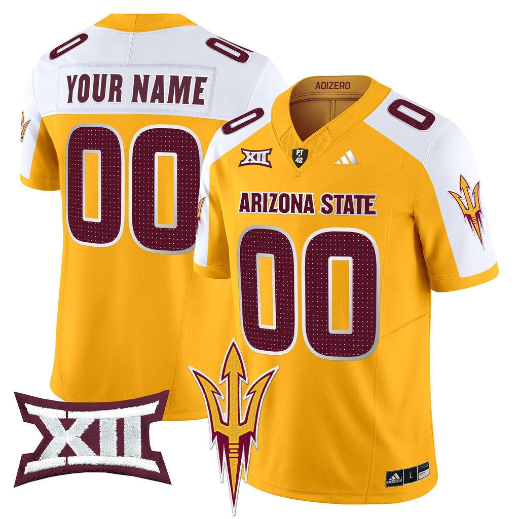 Custom Arizona State Sun Devils 2024 Vapor Limited Jersey V2 - All Stitched