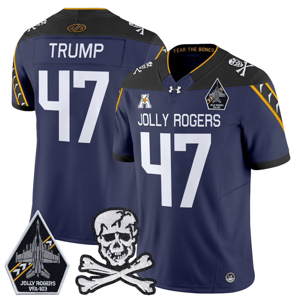 Men Navy Midshipmen 2024 Vapor Limited Jersey V5 - All Stitched