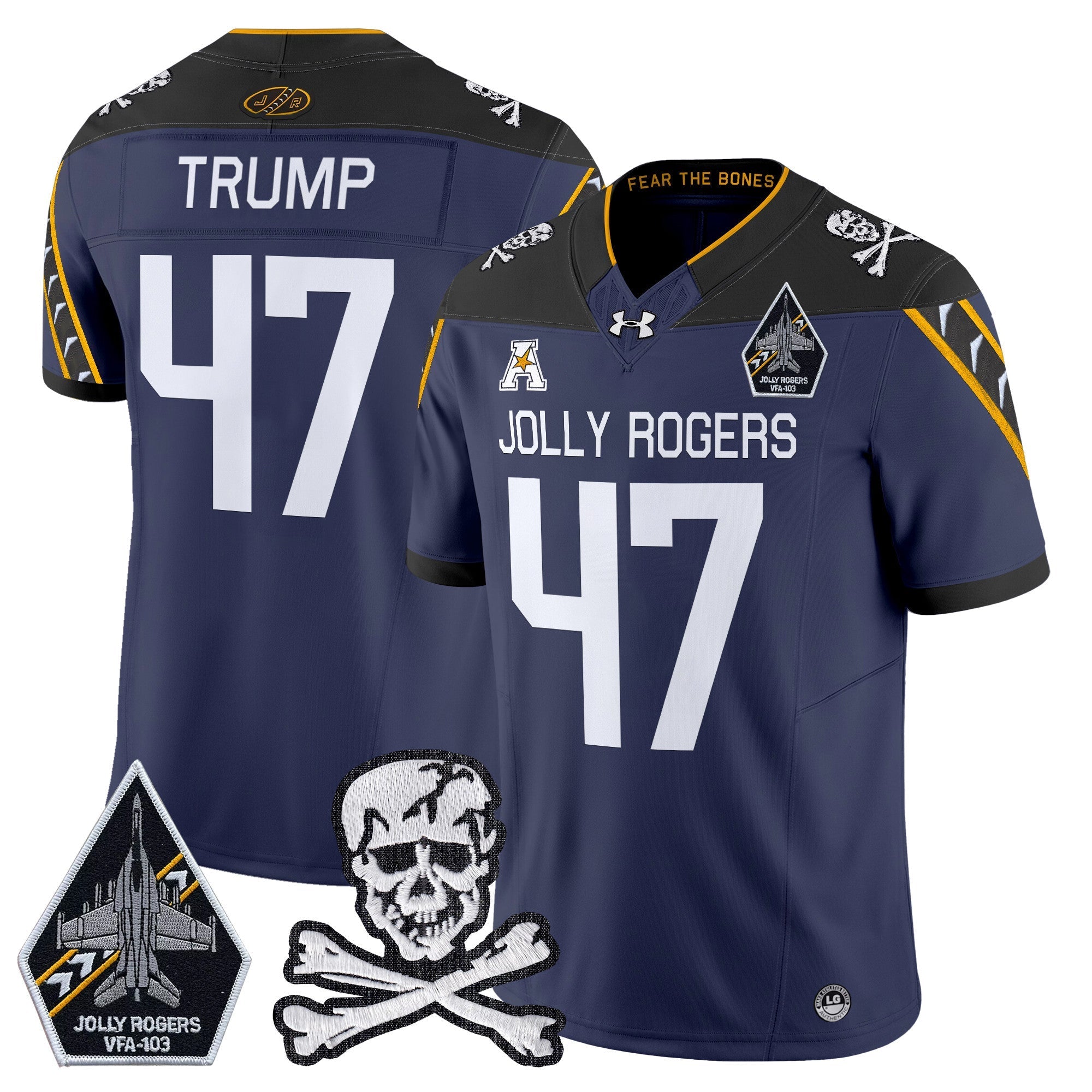 Men Navy Midshipmen 2024 Vapor Limited Jersey V5 - All Stitched