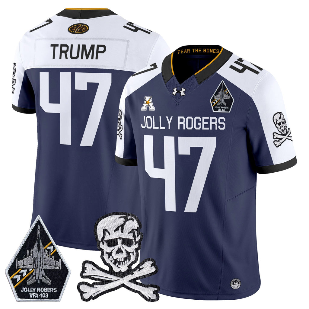 Men Navy Midshipmen 2024 Vapor Limited Jersey V5 - All Stitched