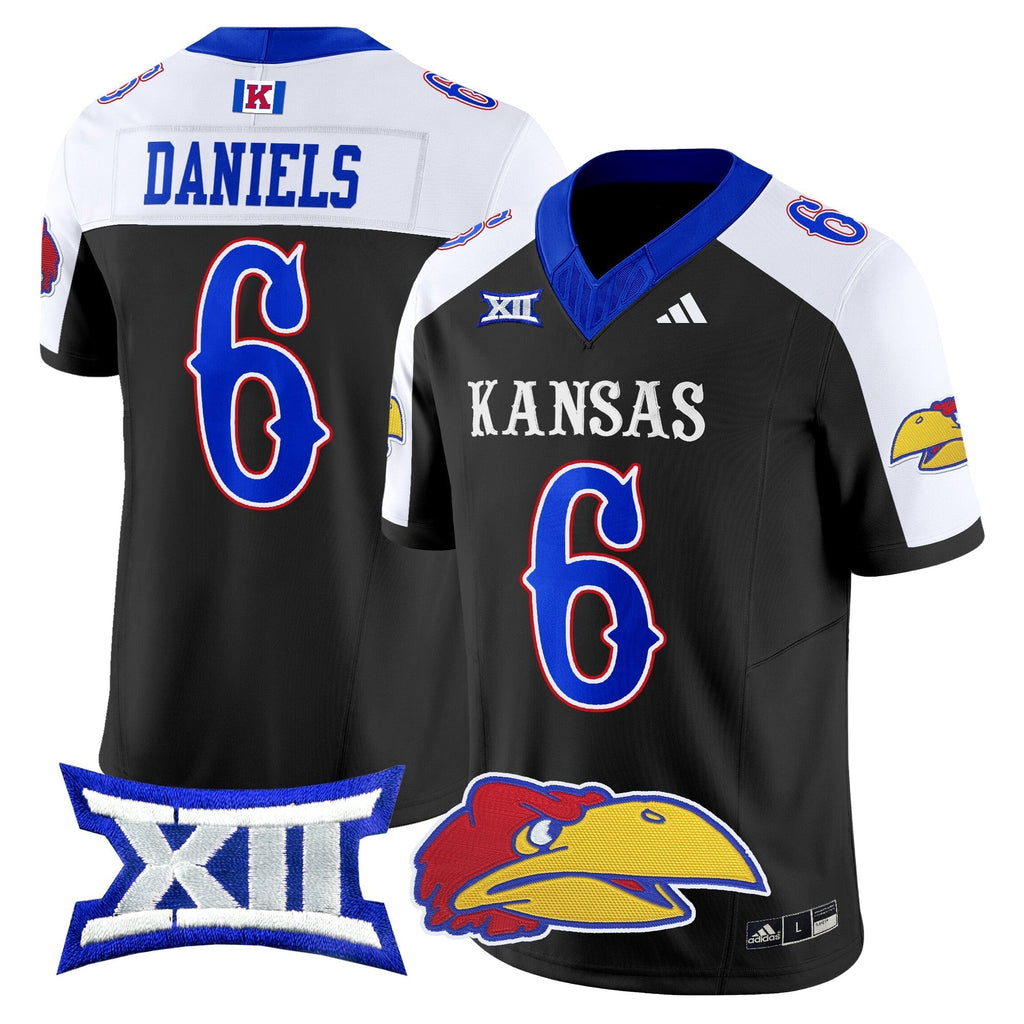 Men Kansas Jayhawks 2024 Vapor Limited Jersey V2 - All Stitched