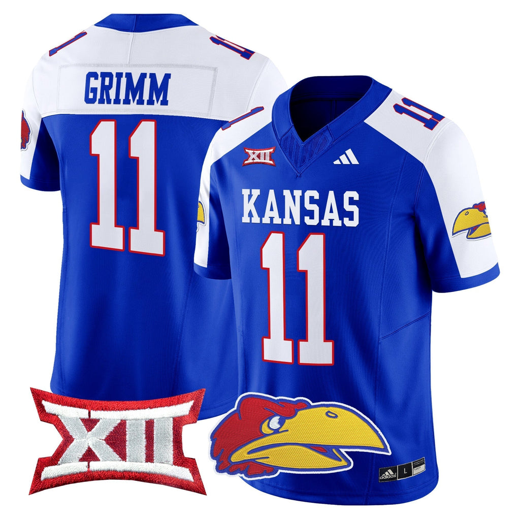 Men Kansas Jayhawks 2024 Vapor Limited Jersey V2 - All Stitched