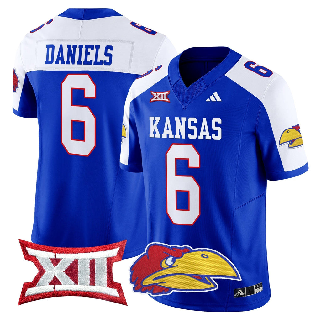 Men Kansas Jayhawks 2024 Vapor Limited Jersey V2 - All Stitched