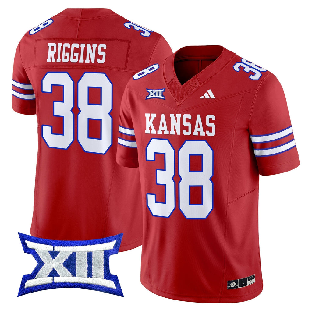 Men Kansas Jayhawks 2024 Vapor Limited Jersey V2 - All Stitched