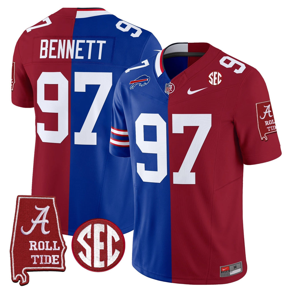 Men Alabama Crimson Tide Split Vapor Limited Jersey - All Stitched