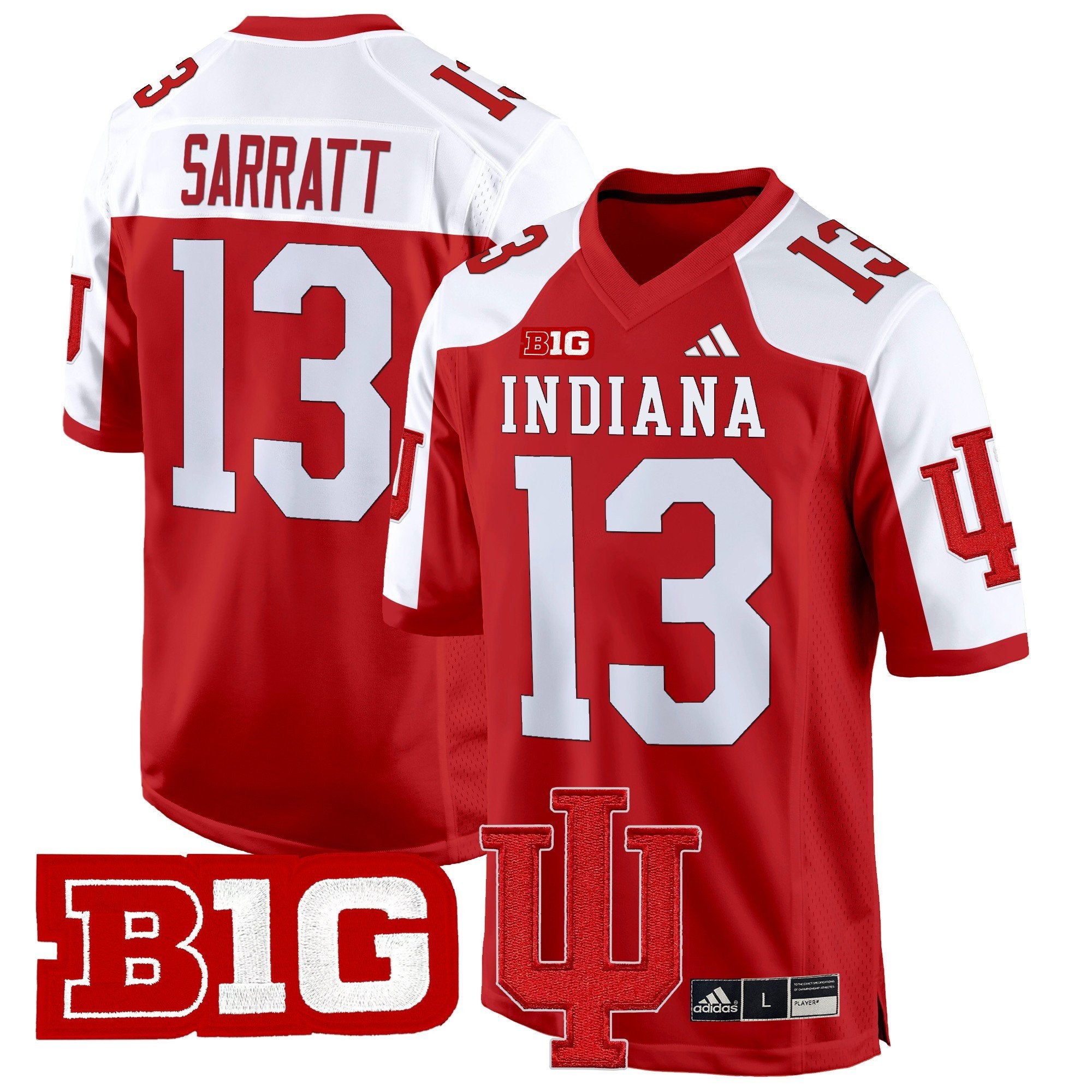 Men Indiana Hoosiers 2024 Game Jersey V2 - All Stitched