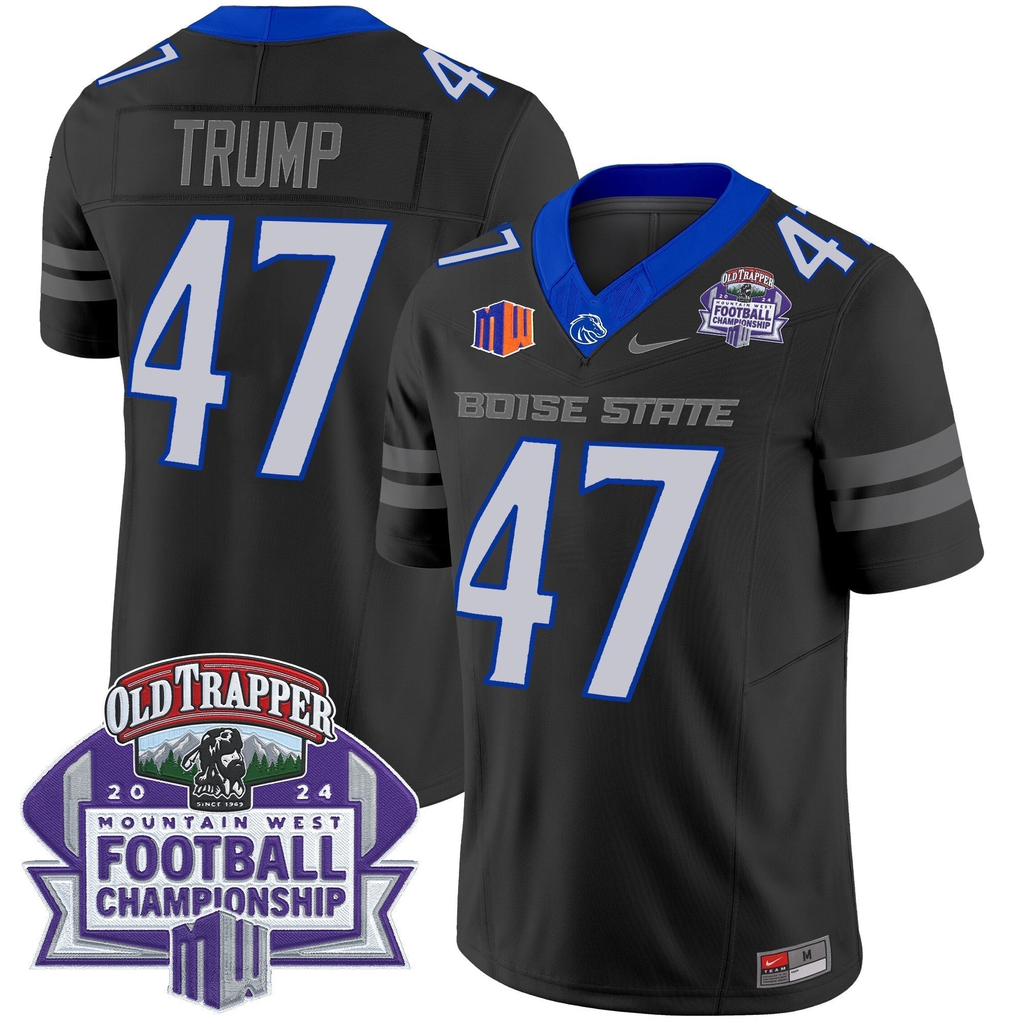 Men Boise State Broncos 2024 Championship Vapor Limited Jersey - All Stitched