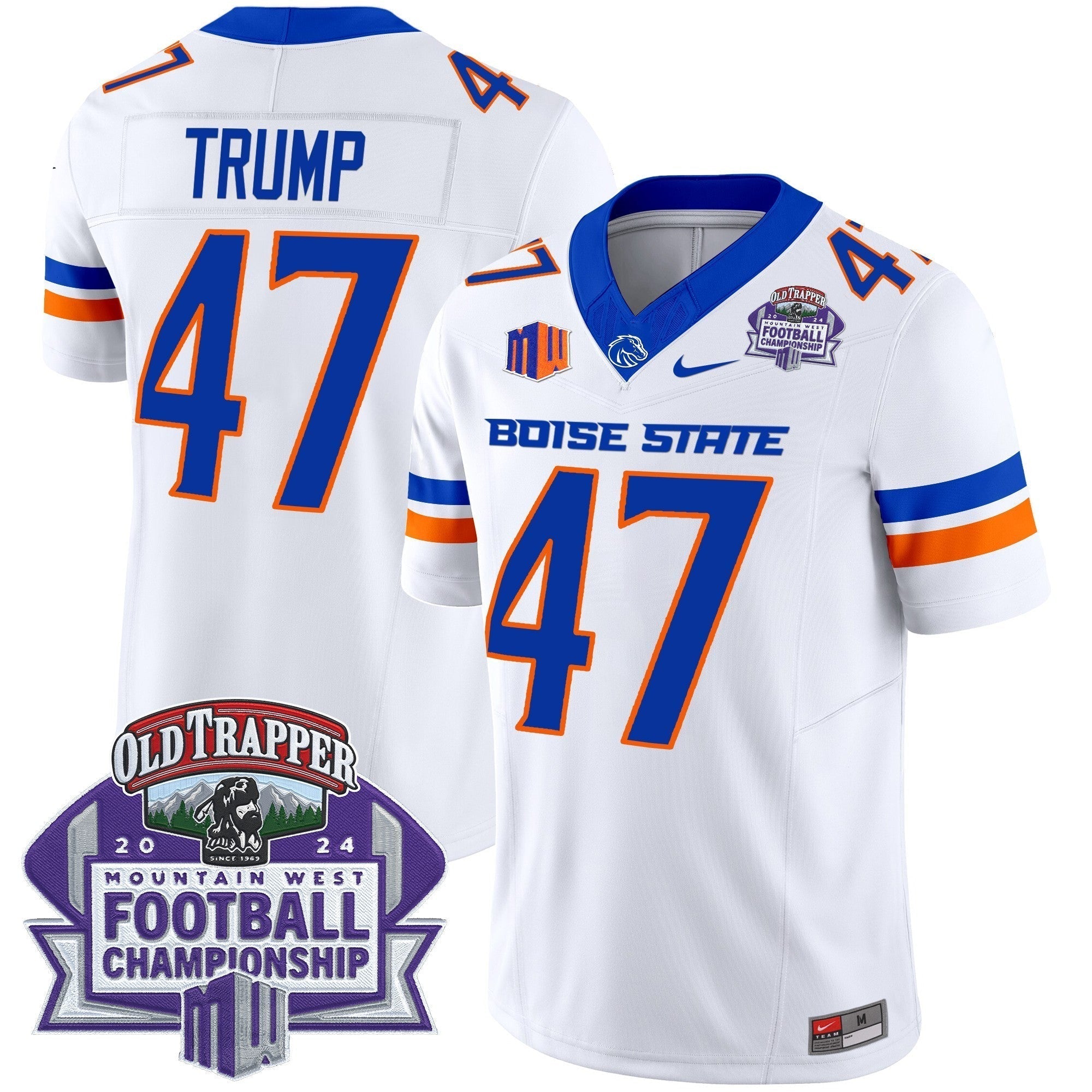 Men Boise State Broncos 2024 Championship Vapor Limited Jersey - All Stitched