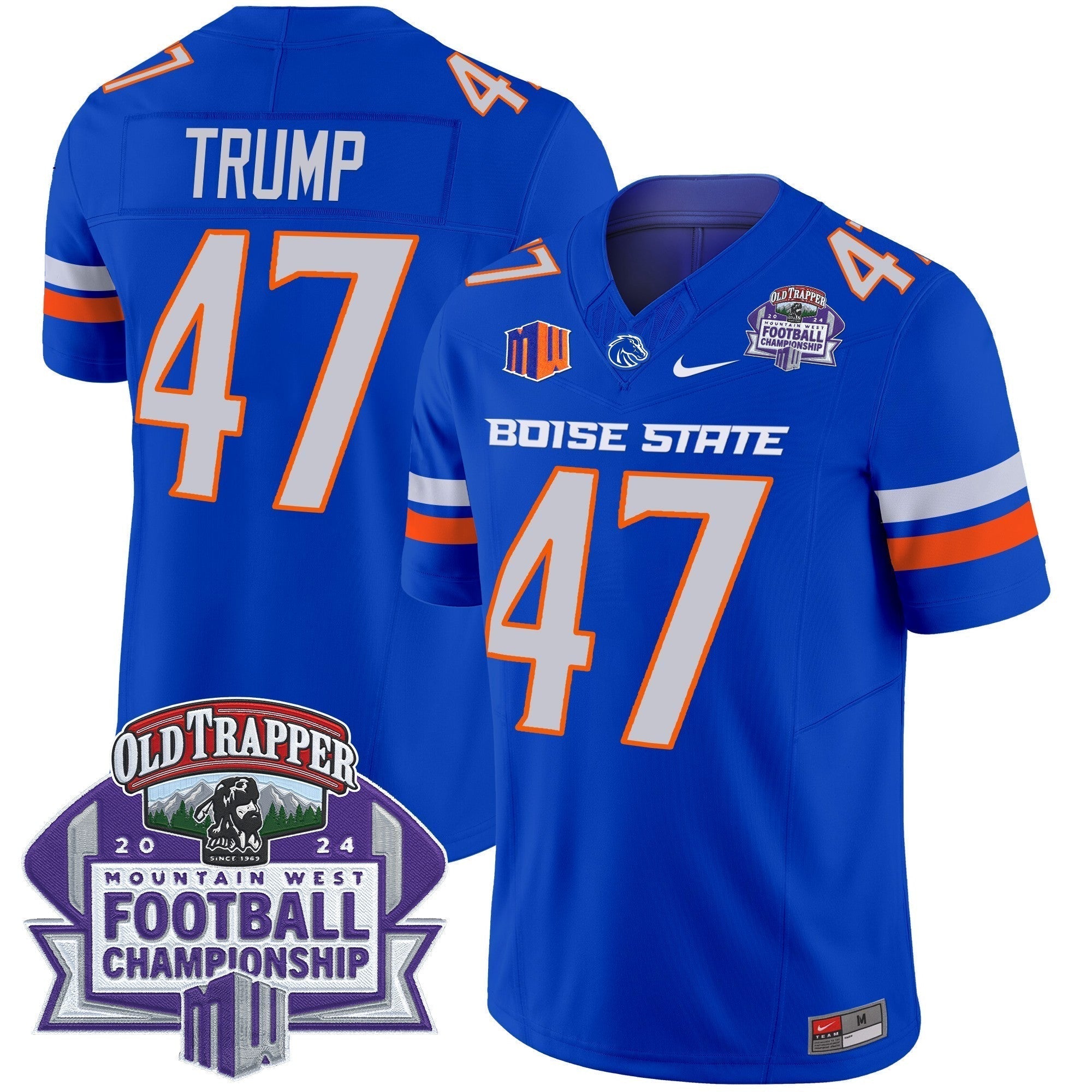 Men Boise State Broncos 2024 Championship Vapor Limited Jersey - All Stitched