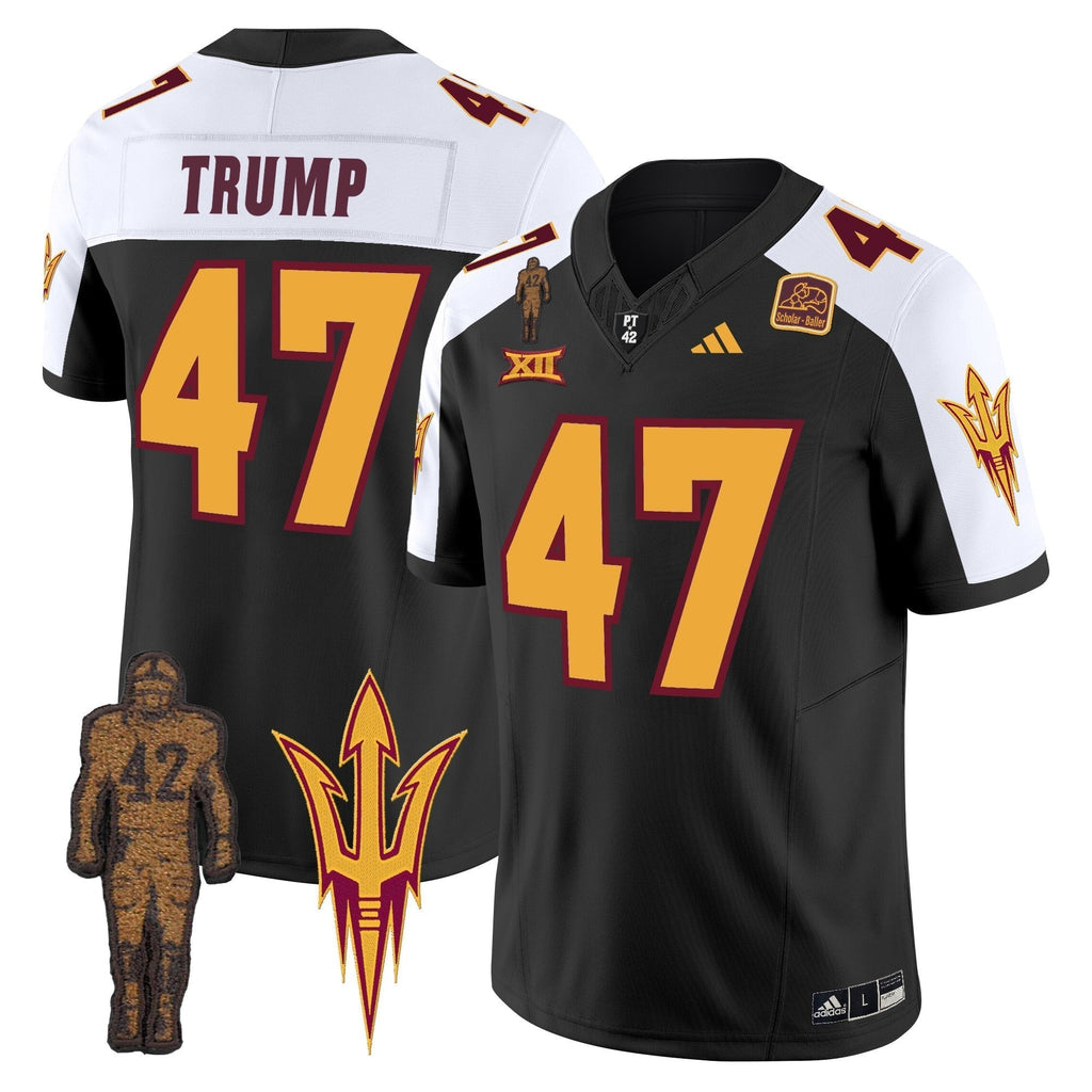 Men Arizona State Sun Devils 2024 Pat Tillman Honoring Patch Vapor Limited Jersey - All Stitched