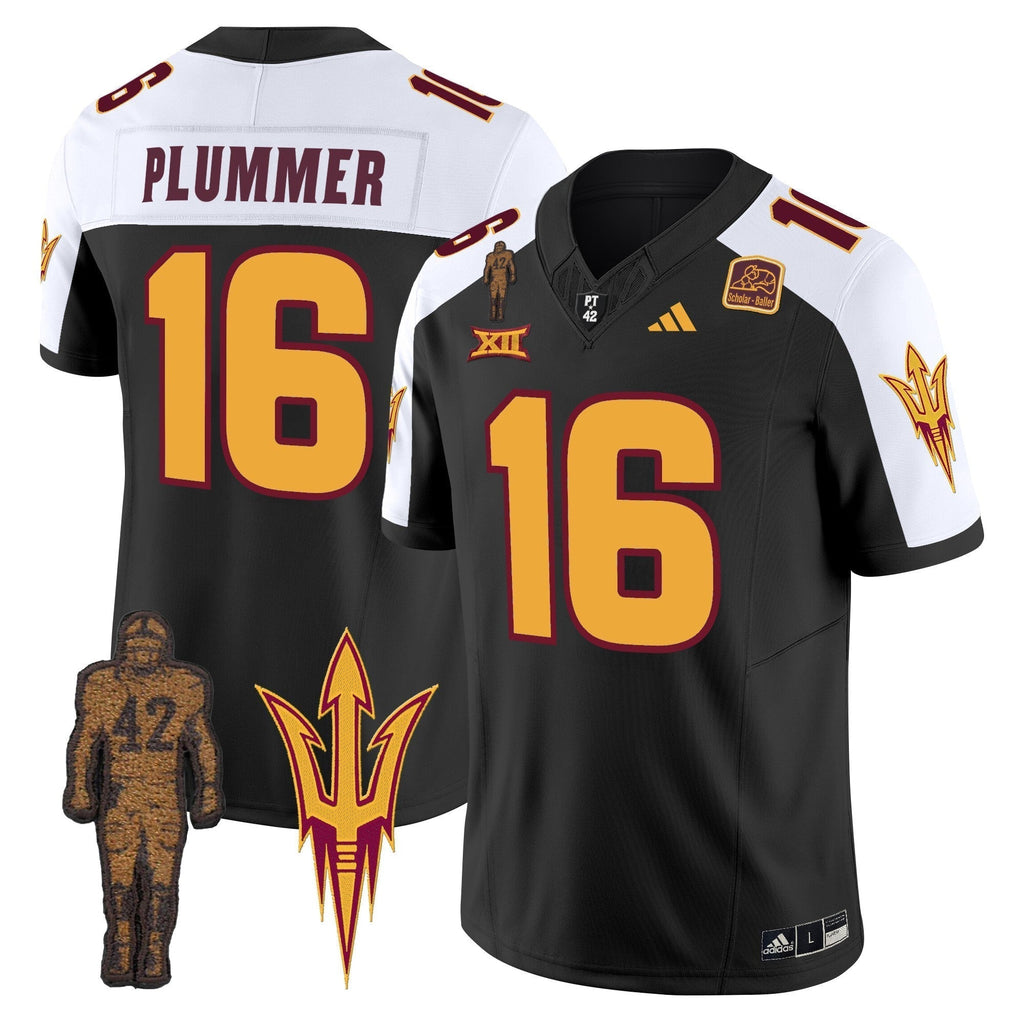 Men Arizona State Sun Devils 2024 Pat Tillman Honoring Patch Vapor Limited Jersey - All Stitched