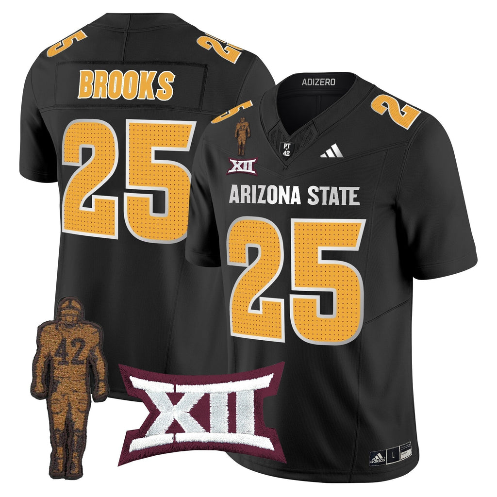 Men Arizona State Sun Devils 2024 Pat Tillman Honoring Patch Vapor Limited Jersey V2 - All Stitched