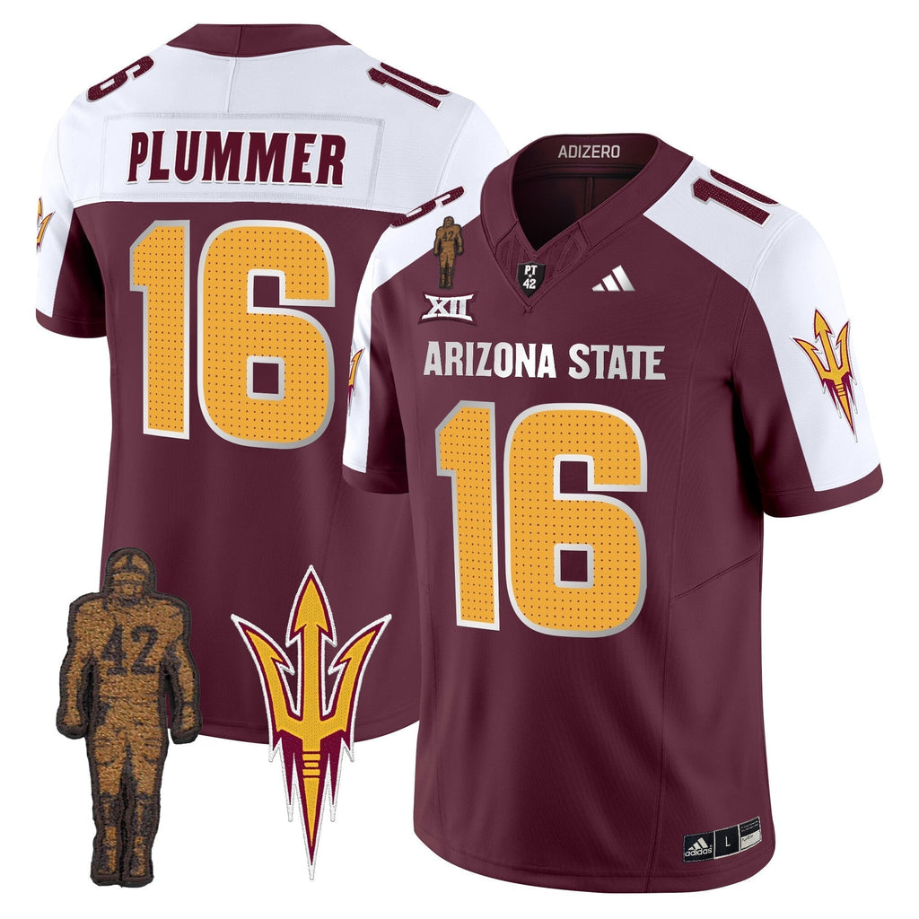 Men Arizona State Sun Devils 2024 Pat Tillman Honoring Patch Vapor Limited Jersey V2 - All Stitched