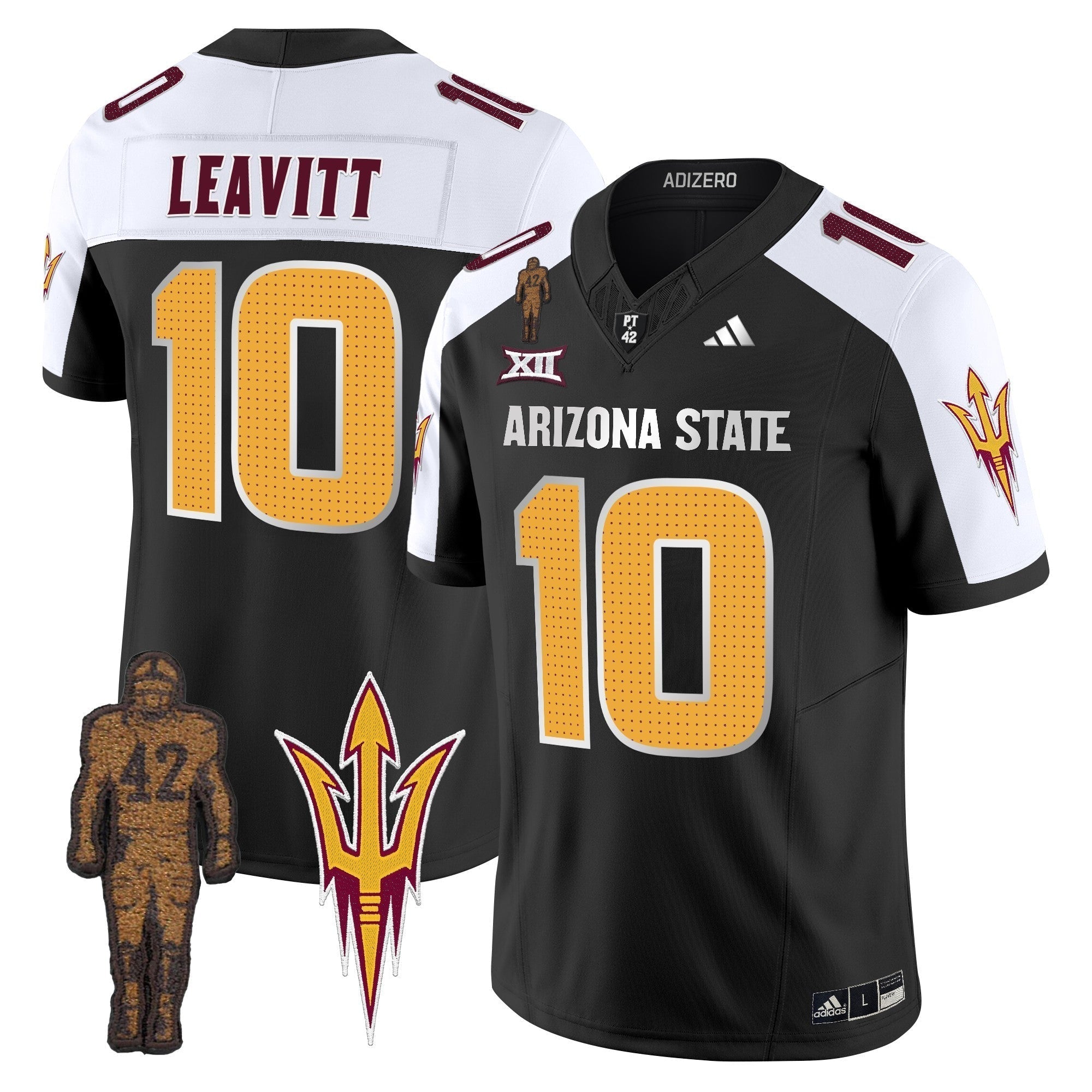 Men Arizona State Sun Devils 2024 Pat Tillman Honoring Patch Vapor Limited Jersey V2 - All Stitched