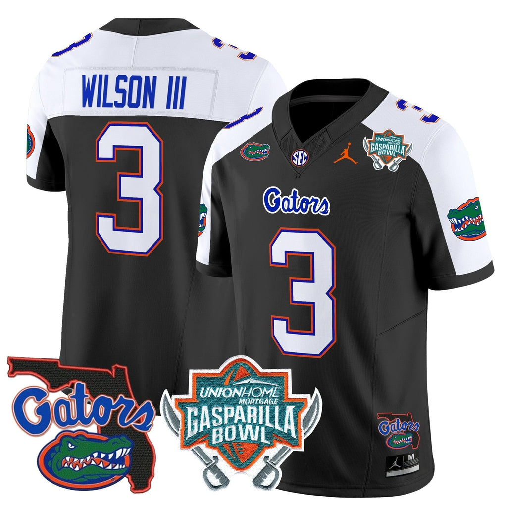 Men Florida Gators 2025 Gasparilla Bowl Patch Vapor Limited Jersey - All Stitched