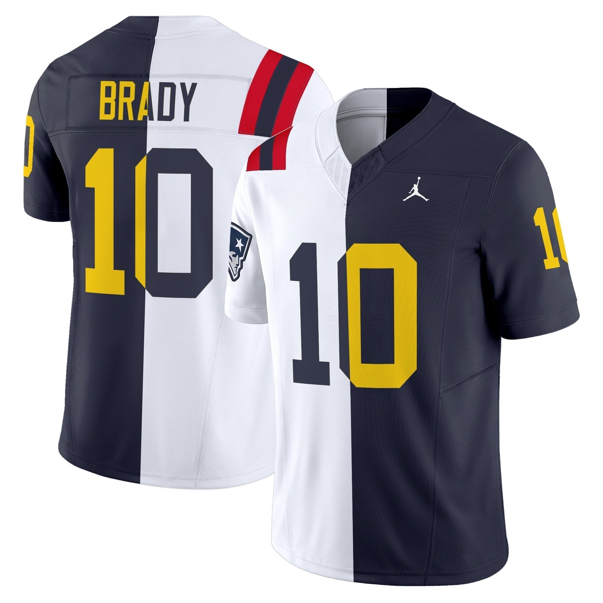 Men Michigan Wolverines Split Vapor Limited Jersey - All Stitched