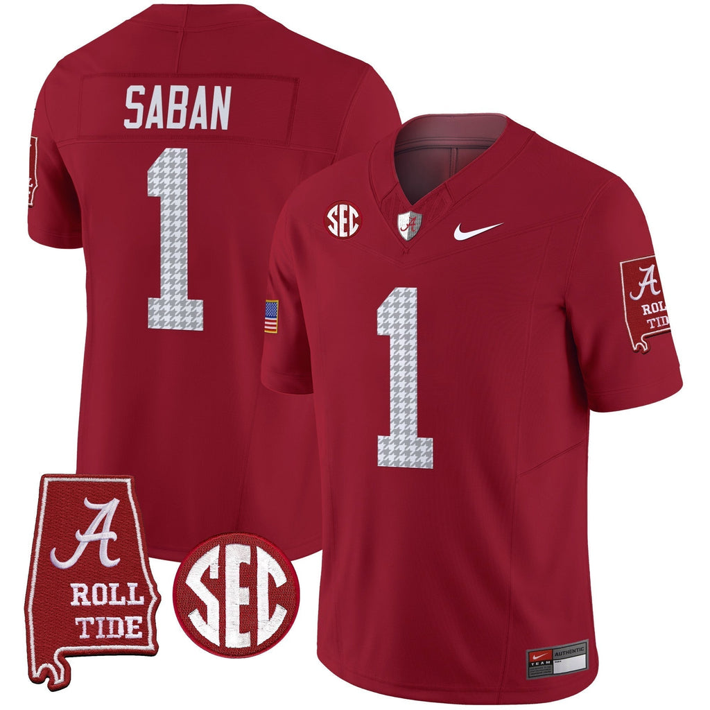 Men Alabama Crimson Tide Pro Combat Vapor Limited Jersey - All Stitched