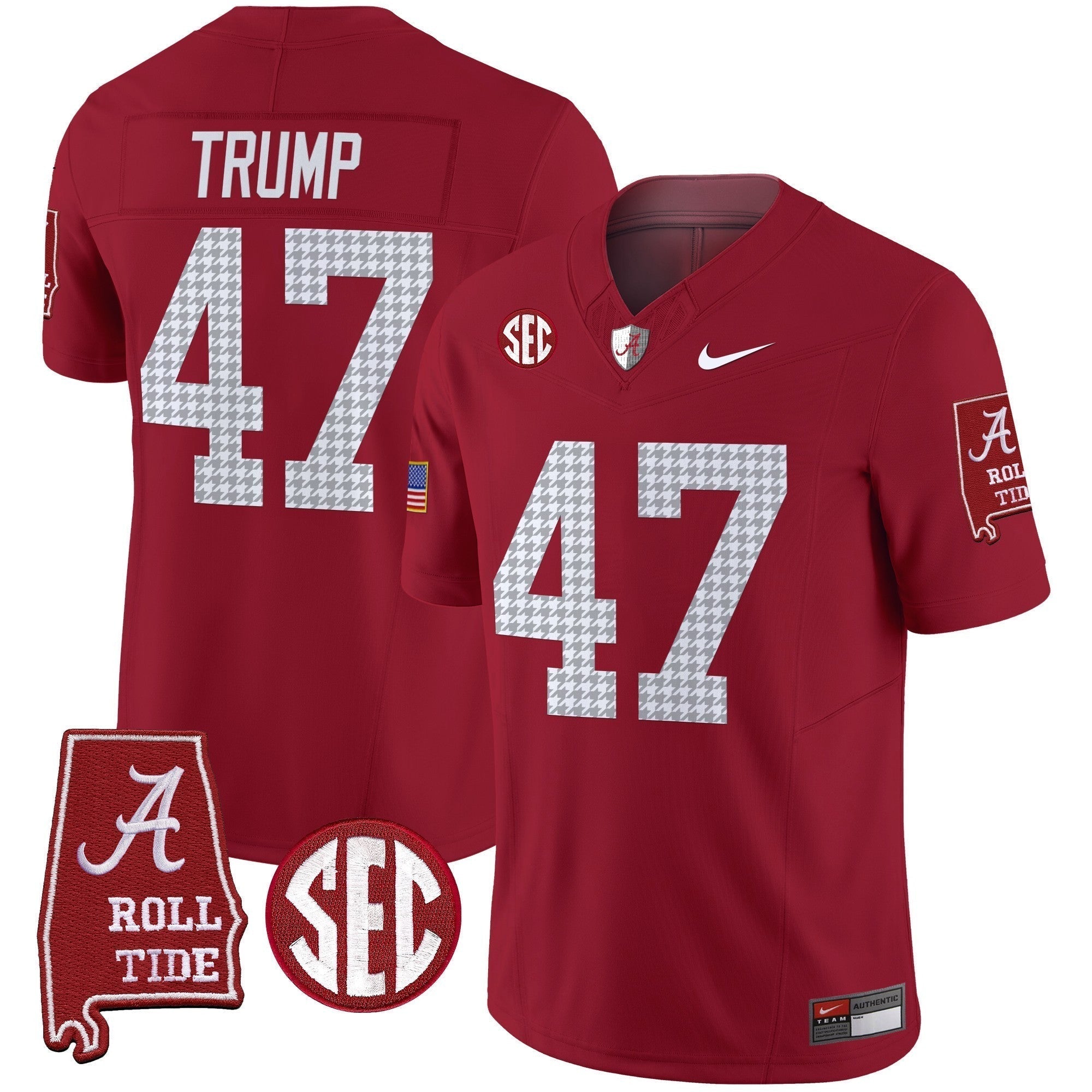 Men Alabama Crimson Tide Pro Combat Vapor Limited Jersey - All Stitched