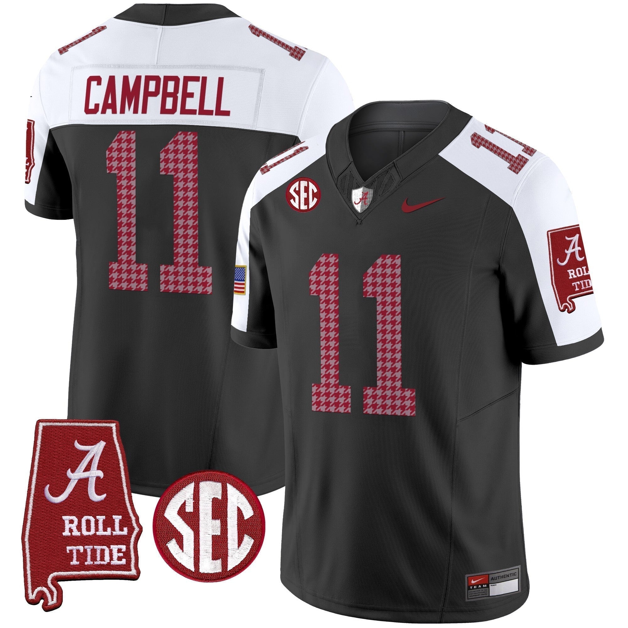 Men Alabama Crimson Tide Pro Combat Vapor Limited Jersey - All Stitched