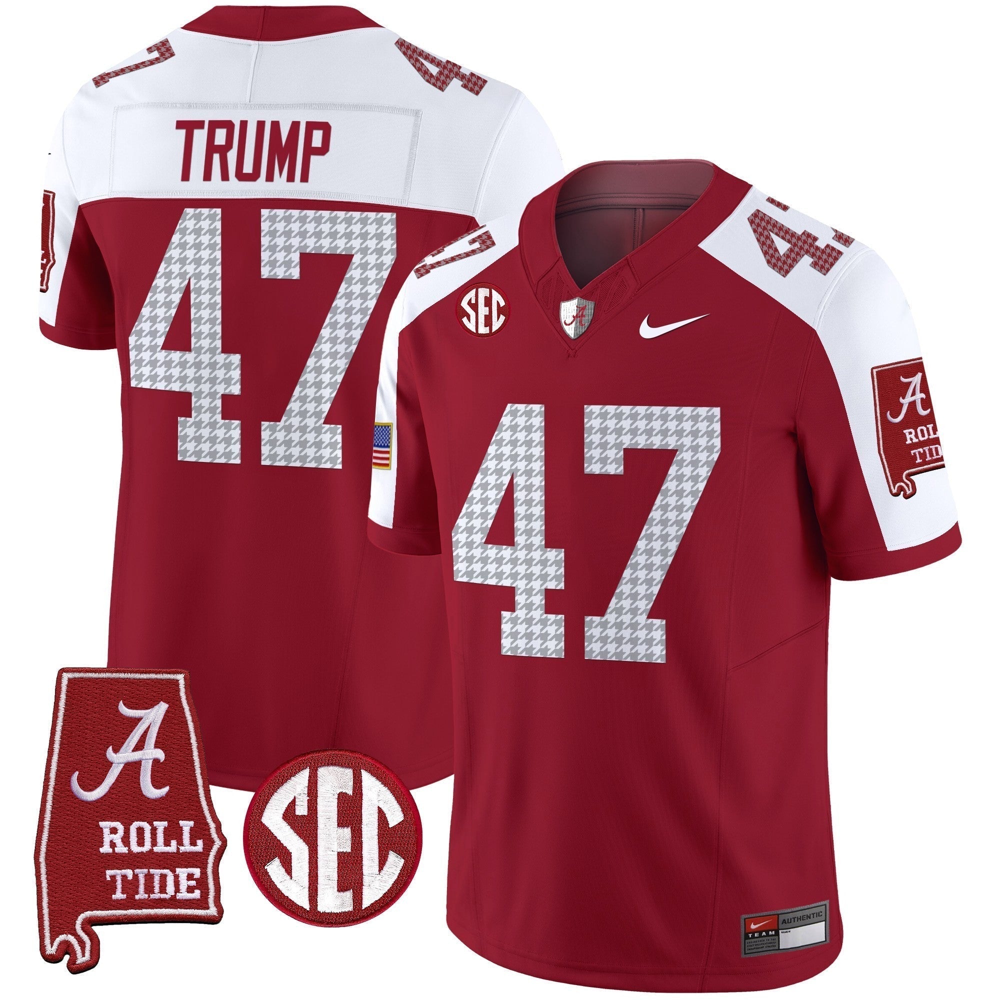 Men Alabama Crimson Tide Pro Combat Vapor Limited Jersey - All Stitched