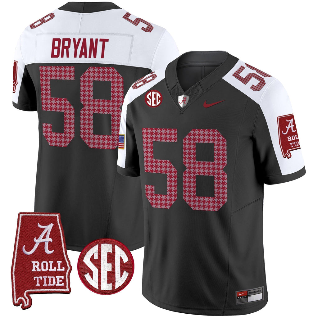 Men Alabama Crimson Tide Pro Combat Vapor Limited Jersey - All Stitched