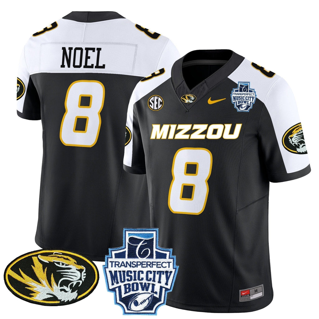 Men Missouri Tigers 2024 Music City Bowl Vapor Limited Jersey - All Stitched