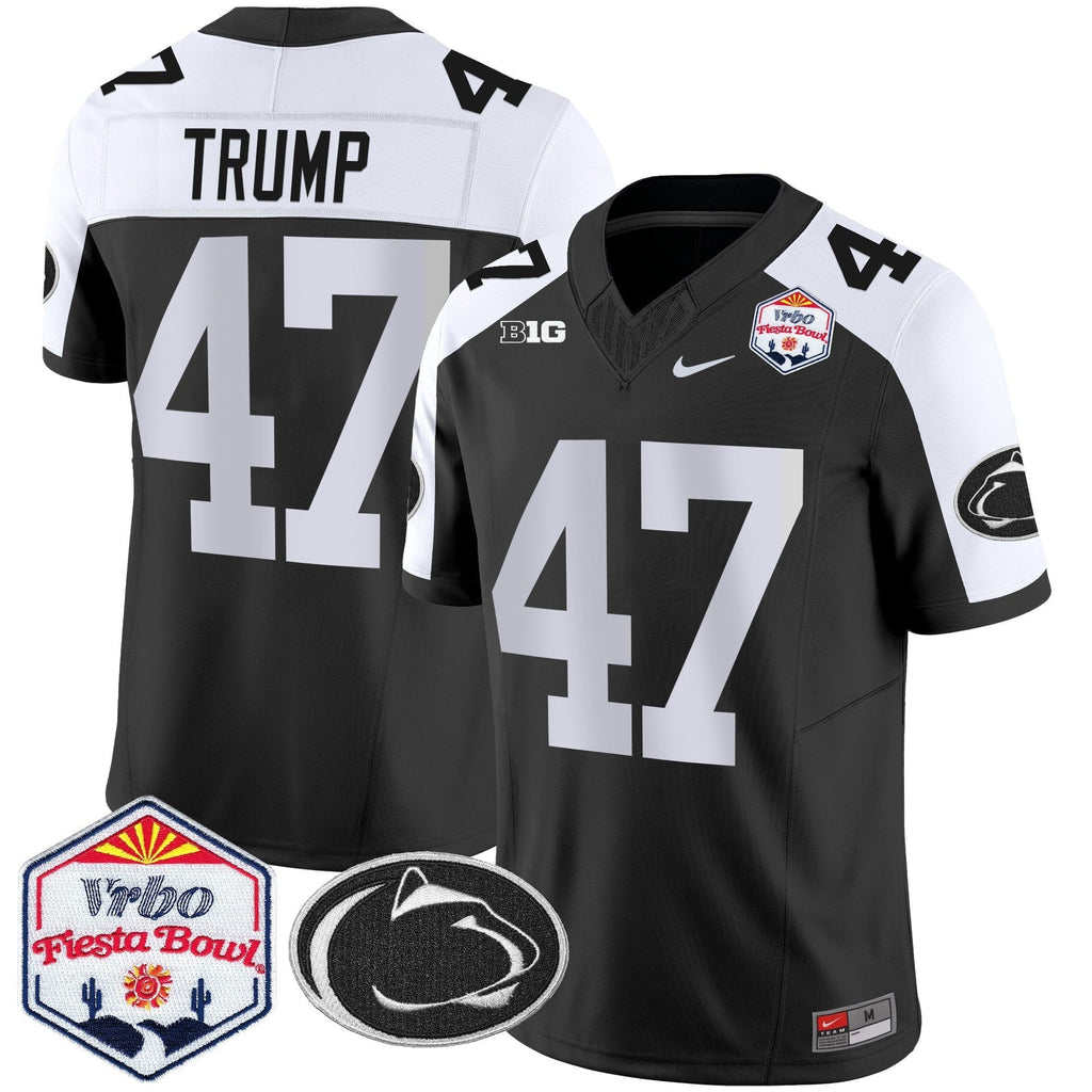 Men Penn State Nittany Lions 2024 The Fiesta Bowl Patch Vapor Limited Jersey - All Stitched
