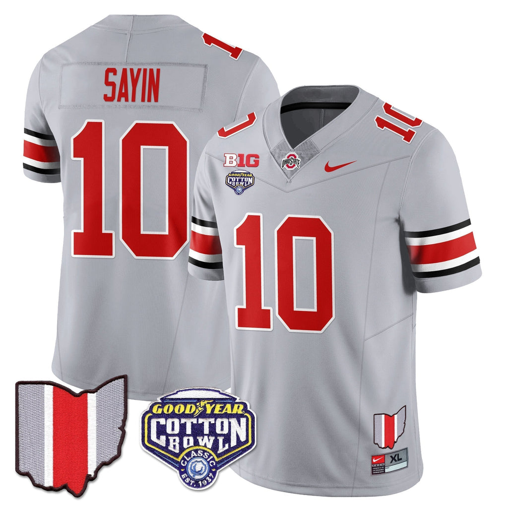 Men Ohio State Buckeyes 2024 Cotton Bowl Classic Jersey - All Stitched