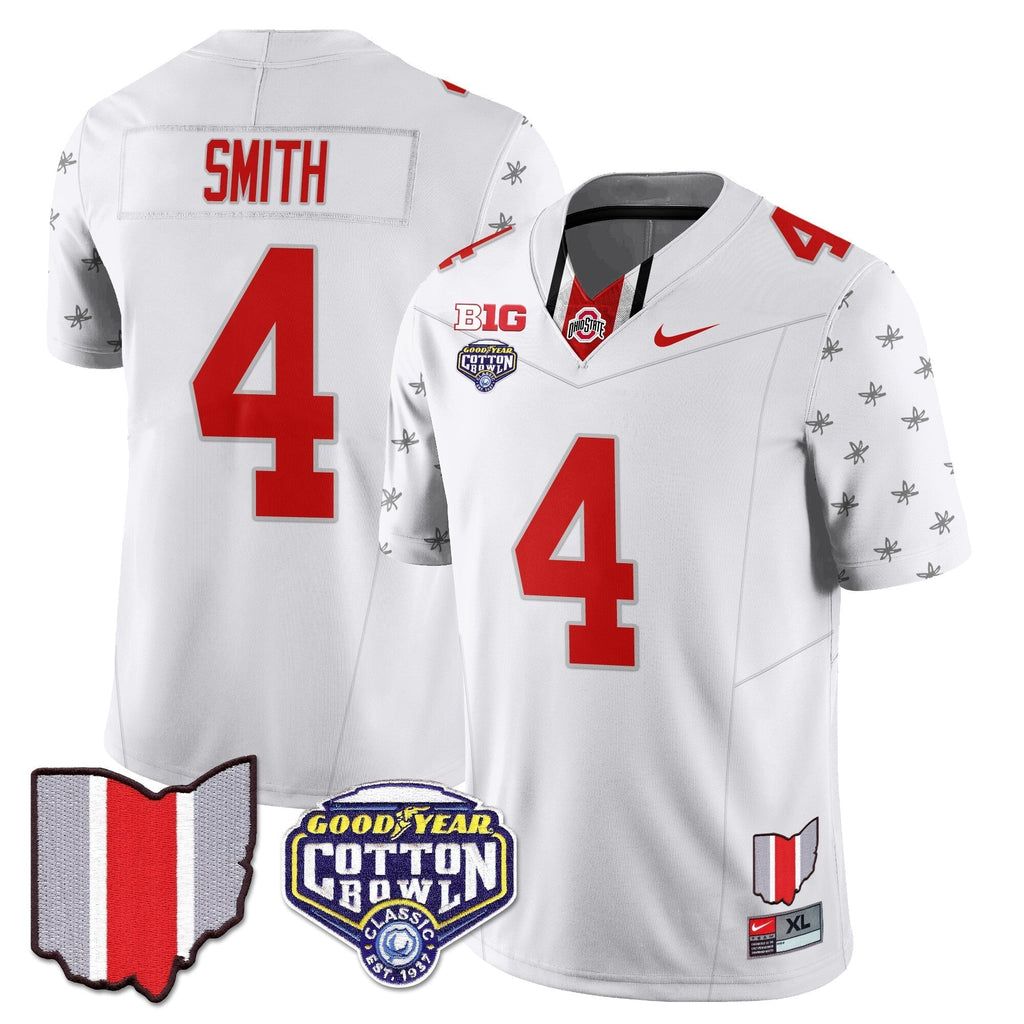 Men Ohio State Buckeyes 2024 Cotton Bowl Classic Jersey - All Stitched
