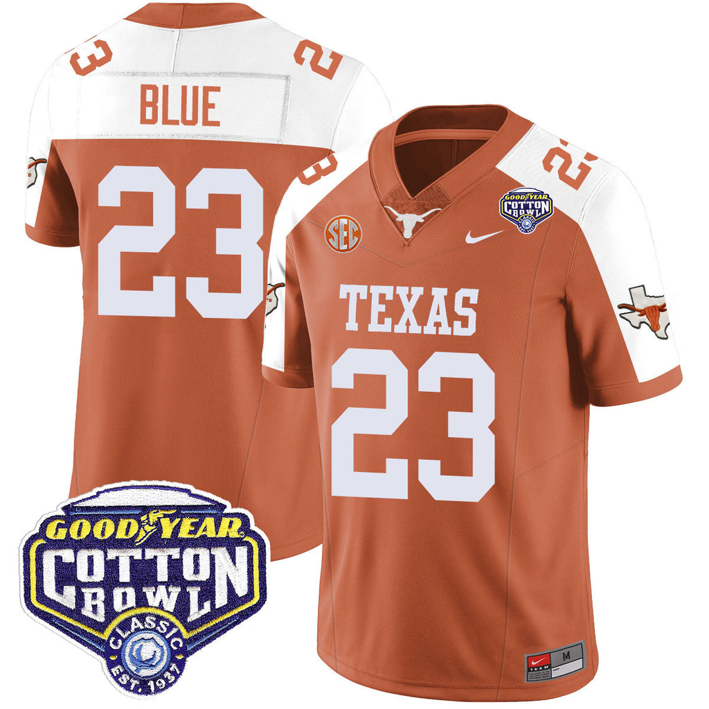 Men Texas Longhorns 2024 Cotton Bowl Classic Jersey - All Stitched
