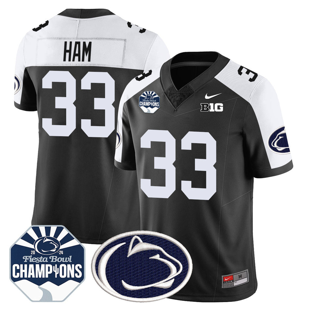 Men Penn State Nittany Lions 2024 Fiesta Bowl Champions Jersey - All Stitched