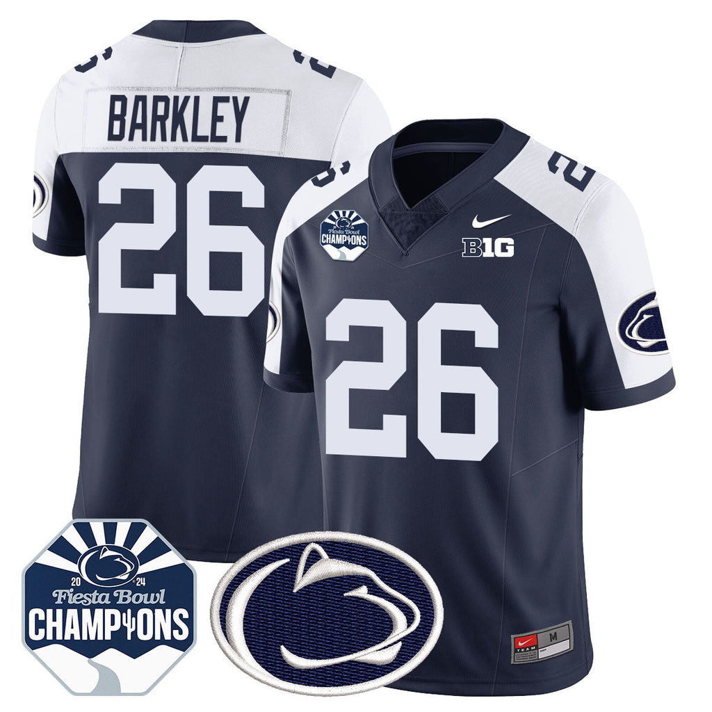 Men Penn State Nittany Lions 2024 Fiesta Bowl Champions Jersey - All Stitched