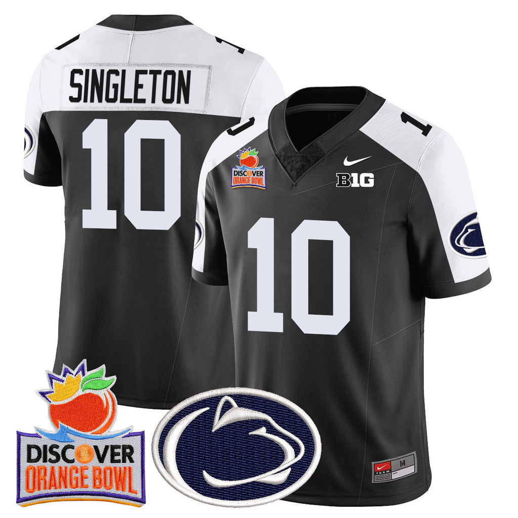 Men Penn State Nittany Lions 2024 Orange Bowl Jersey N1 - All Stitched