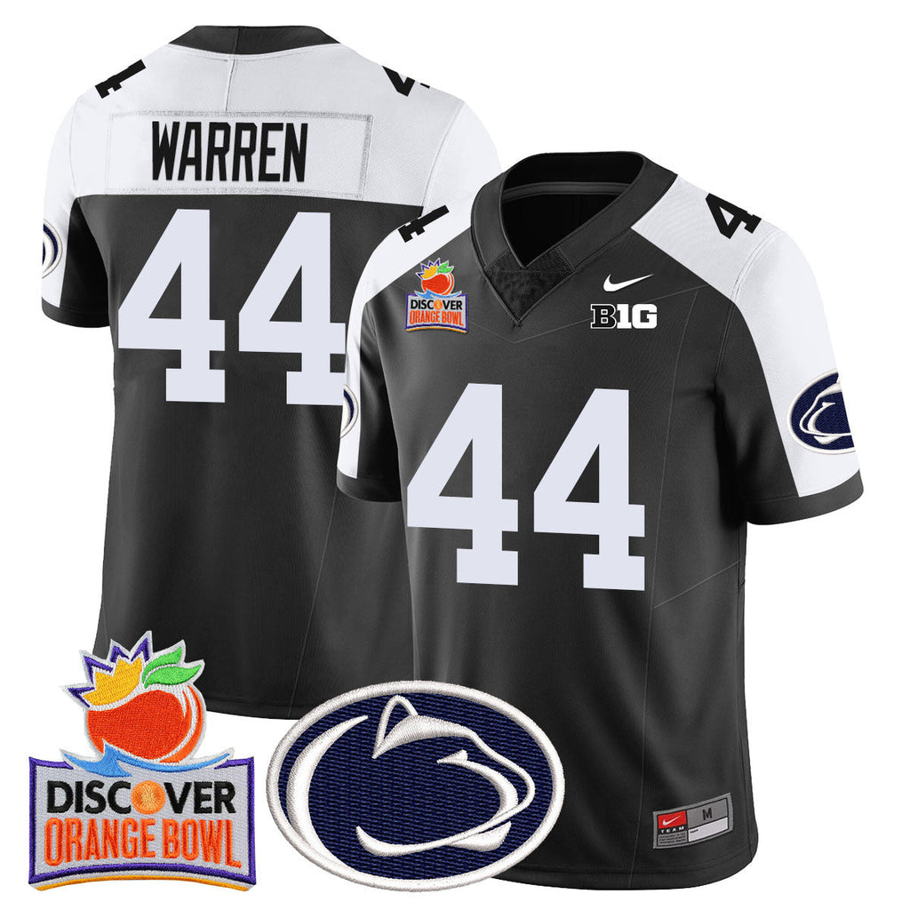 Men Penn State Nittany Lions 2024 Orange Bowl Jersey N1 - All Stitched