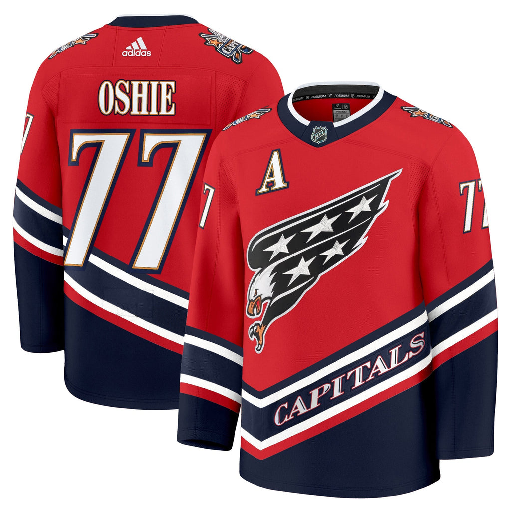 Men Washington Capitals Screaming Eagle Jersey Collection (1995-2024) - All Stitched